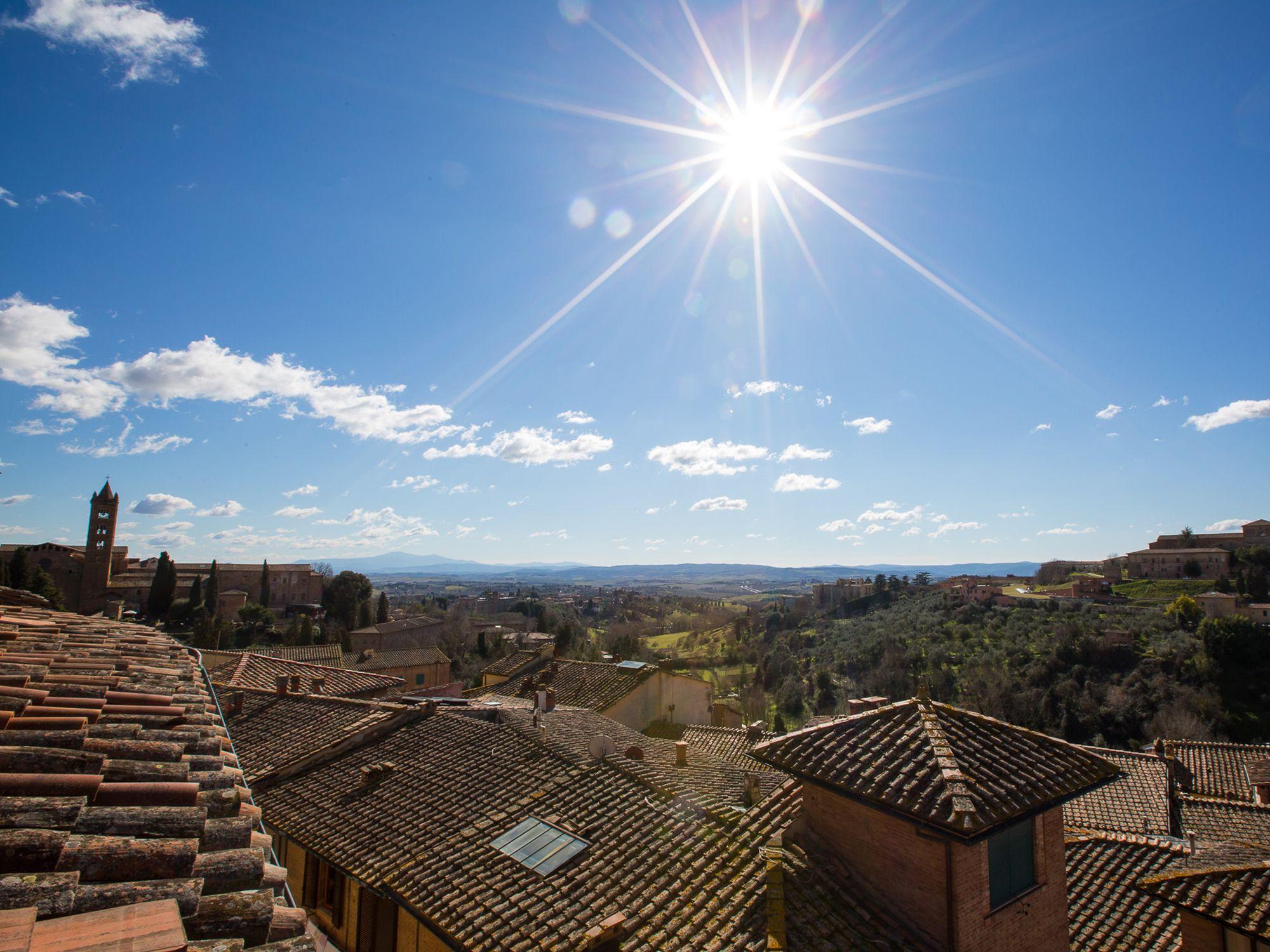 Appartamento Panoramico San Martino 12 Siena Luaran gambar